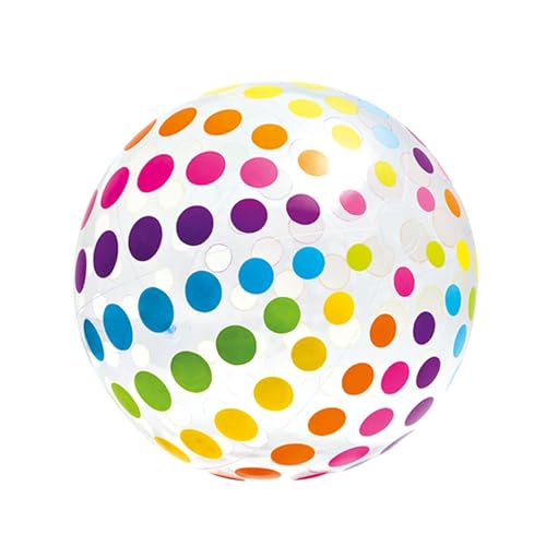 Strandballon - Bunte PVC Folienballon | Lustiges Strandspielzeug für die | Interaktive Billardspiele | Riesen-Strandballon schwimmend für Pool | Aufblasbare Strandballons Strandballon - Bunte PVC Folienballon | Lustiges Strandspielzeug für die | Interaktive Billardspiele | Riesen-Strandballon schwimmend für Pool | Aufblasbare Strandballons von Générique