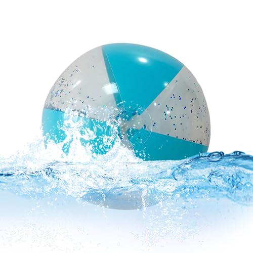 Strandballons – Strandball mit Pailletten – Spielzeug wiederverwendbar aus PVC für lustige Spiele und sportliche Aktivitäten für Erwachsene und im Freien Sommer Party Strandballons – Strandball mit Pailletten – Spielzeug wiederverwendbar aus PVC für lustige Spiele und sportliche Aktivitäten für Erwachsene und im Freien Sommer Party von Générique