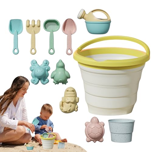 Strandspielzeug | Reisespielzeug - Outdoor Buddelspiel Mit Faltbarem Fruchteimer Kinder AB 3 Jahren Garten Pool Camping Urlaub von Générique