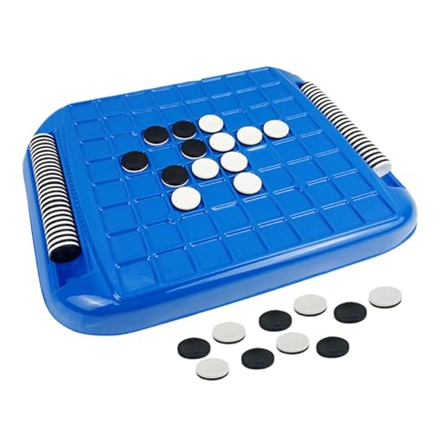 Strategisches Schachspiel, Gesellschaftsspiel Othello – Gesellschaftsspiel, interaktives Schachspiel mit Schach, schwarz und weiß, Reise-Schachspiel für 2 Spieler, um die Hand-Augen-Koordination zu Strategisches Schachspiel, Gesellschaftsspiel Othello – Gesellschaftsspiel, interaktives Schachspiel mit Schach, schwarz und weiß, Reise-Schachspiel für 2 Spieler, um die Hand-Augen-Koordination zu von Générique