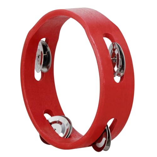 Tamburine Kids, 6 Zoll Handheld Ring, 5,91 x 1,65 Zoll Lerninstrument, Metall Jingles Sound für Kinder Aged 3+, Music Learning, Early Development von Générique