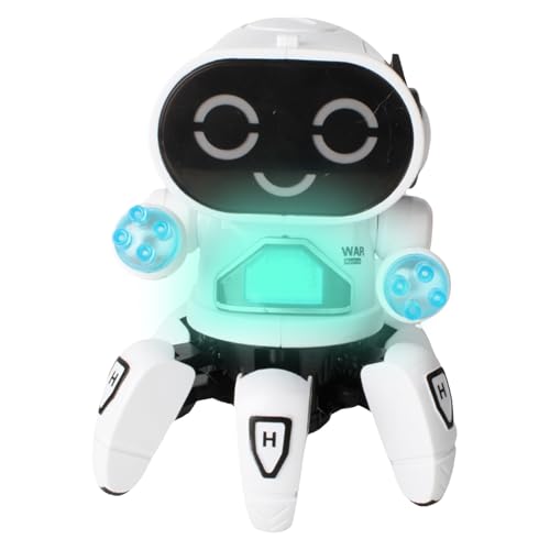 Tanzroboter mit Musik – elektrisches interaktives Spielzeug mit blinkenden Lichtern, intelligenter Bot in Krakenform für Musikroboter, basierend auf Sensoren, Div-Spielzeug von Générique