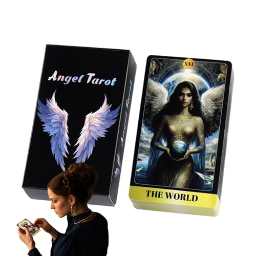 Tarot Cards Fate Wahrsagenspiel, Englisches Tarot Deck on Fortune Telling, Spiritual Guidance, Family Entertainment, Holiday Gathering Fun for Insight and Mystical Discoveries Tarot Cards Fate Wahrsagenspiel, Englisches Tarot Deck on Fortune Telling, Spiritual Guidance, Family Entertainment, Holiday Gathering Fun for Insight and Mystical Discoveries von Générique