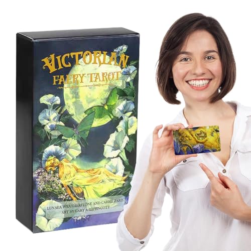 Tarotkarten, Feenspiel Los, englische Version Tarotkarte Lesehilf, ideal für Familiennacht, Weihnachtsfeiern und Unterhaltung, spirituelle Tafel eingreifen Tarotkarten, Feenspiel Los, englische Version Tarotkarte Lesehilf, ideal für Familiennacht, Weihnachtsfeiern und Unterhaltung, spirituelle Tafel eingreifen von Générique