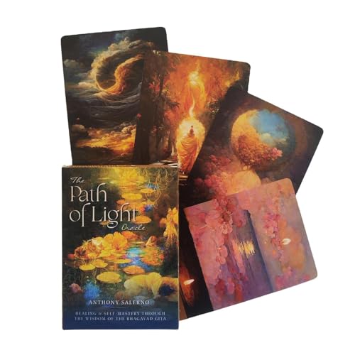 Tarotkarten - 39-teiliges einzigartiges psychologisches Brettspiel für Wahrsagerei Insight, geheimnisvolles Design mit ansprechenden Illustrationen und einem tragbaren Format, Oracle Deck for Board von Générique