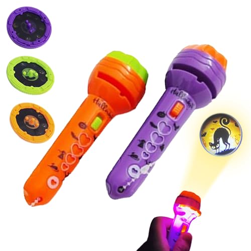 Taschenlampen-Projektor für Halloween-Themenspielzeug, glänzender Projektor für Halloween | Animation bei Nacht in Verbesserung, kognitives Lernspielzeug für Halloween Po Taschenlampen-Projektor für Halloween-Themenspielzeug, glänzender Projektor für Halloween | Animation bei Nacht in Verbesserung, kognitives Lernspielzeug für Halloween Po von Générique