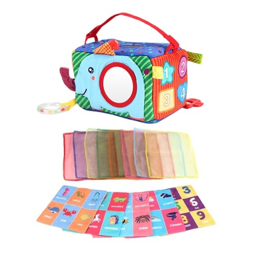 Taschentuchbox-Spielzeug für Kleinkinder, Taschentuchbox-Lernspielzeug für Kleinkinder, sensorisches Spielzeug zum Lernen von Stoffen für Kleinkinder | Lernspielzeug für Kleinkinder Taschentuchbox-Spielzeug für Kleinkinder, Taschentuchbox-Lernspielzeug für Kleinkinder, sensorisches Spielzeug zum Lernen von Stoffen für Kleinkinder | Lernspielzeug für Kleinkinder von Générique