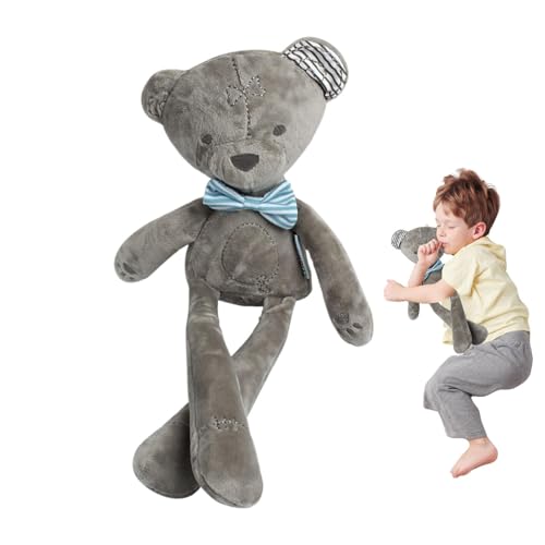 Teddybär, Beruhigendes -Spielzeug, -Plüschkissen, Plüschkissen mit Schleife, weiche , Cartoon-Plüschtiere für Geburtstag, Freund vor dem Schlafengehen, Mädchen Teddybär, Beruhigendes -Spielzeug, -Plüschkissen, Plüschkissen mit Schleife, weiche , Cartoon-Plüschtiere für Geburtstag, Freund vor dem Schlafengehen, Mädchen von Générique