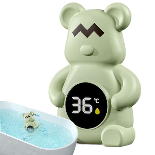 Temperatursensor, Kids Bath Warmth, 5,51 x 3,35 Zoll Accurate Heat Indicator, Floating Bathtub Meter, Bear Shape Toy for Bathtubs, Hot Springs, Showers, Pools, Spas, und Outdoor Lakes Temperatursensor, Kids Bath Warmth, 5,51 x 3,35 Zoll Accurate Heat Indicator, Floating Bathtub Meter, Bear Shape Toy for Bathtubs, Hot Springs, Showers, Pools, Spas, und Outdoor Lakes von Générique