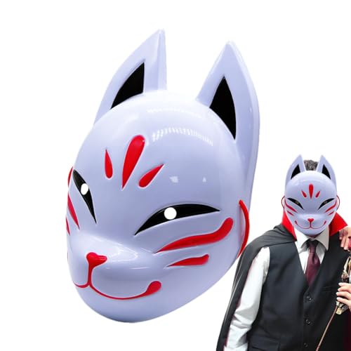 Tier-Cosplay-Gesichtsabdeckung, Tiergesichtsdecke | Tiergesichtsdecke für Halloween – Halloween-Maskerade-Kostüm, leichtes Tierhaarzubehör, c von Générique