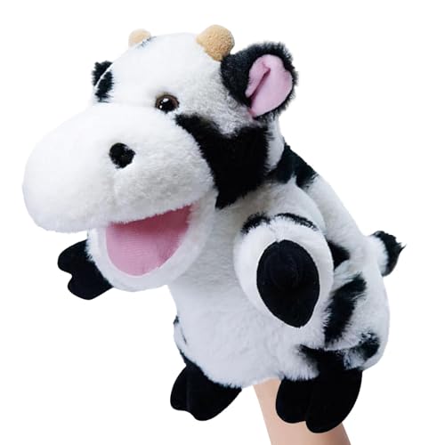 Tier-Handpuppen für Kinder | Cute 24,6 cm (9,84 Zoll) für Schule, Performance, Fingerpuppen, frühes Lernen, Fingerpuppen, Schule Performance Finger von Générique