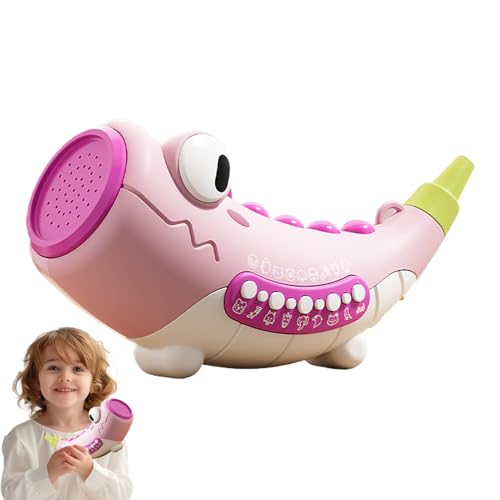 Tiergeräusche | Echte Apfeln mit 30 realistischen Schreien, frühes Lernhorn mit 30 Effekten, um die Lungenkapazität zu trainieren und Jagdspiele für Parks Camping von Générique