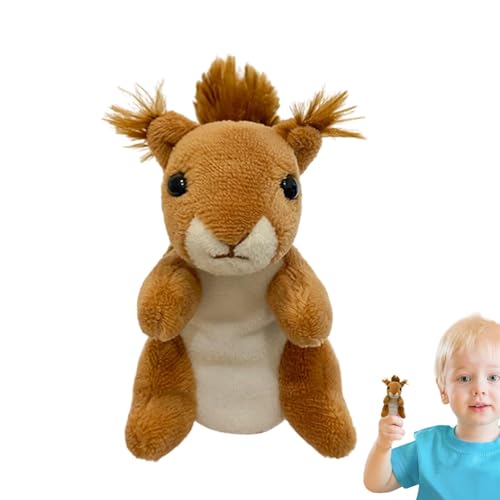 Tierpuppe – Handpuppen für Tiere | Bärenpuppen, Handpuppe für Plüsch, Eichhörnchen, Spielzubehör für und von Générique