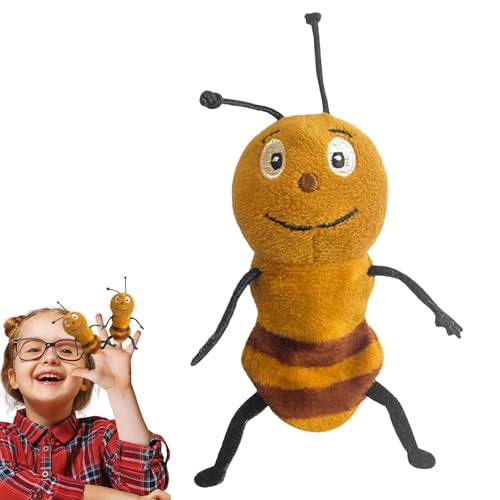 Tierpuppen, realistische Tierpuppen | Erzählende Bienenpuppen, niedliche Plüsch-Fingerpuppen, Spielzeug für Shows, Spielschulen für von 1 bis 3 Jahren Tierpuppen, realistische Tierpuppen | Erzählende Bienenpuppen, niedliche Plüsch-Fingerpuppen, Spielzeug für Shows, Spielschulen für von 1 bis 3 Jahren von Générique