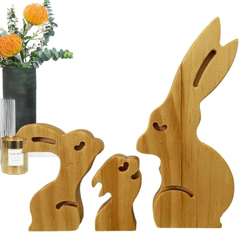 Tierpuzzle aus Holz für die Familie, Familienpuzzle aus Holz, Tierfamilien-Puzzle, Familienpuzzle, Heimdekoration für kleine Männer, Geburtstagsdekorationen Tierpuzzle aus Holz für die Familie, Familienpuzzle aus Holz, Tierfamilien-Puzzle, Familienpuzzle, Heimdekoration für kleine Männer, Geburtstagsdekorationen von Générique