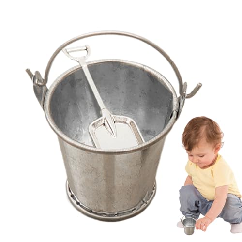 Tiny Doll House Shovel – Hauszubehör-Set, 2 x s, Dekoration mit kleinem realistischen Eimer für Mädchen und Mädchen Tiny Doll House Shovel – Hauszubehör-Set, 2 x s, Dekoration mit kleinem realistischen Eimer für Mädchen und Mädchen von Générique
