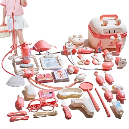 Toddler Doctor Playset, geben Sie an, dass Doctor Playset für Kinder im Suitcase Design – Doctor Rollenspiel, Kinder Doctor Playset, multifunktional, Beleuchtung und Sound für Geburtstage Toddler Doctor Playset, geben Sie an, dass Doctor Playset für Kinder im Suitcase Design – Doctor Rollenspiel, Kinder Doctor Playset, multifunktional, Beleuchtung und Sound für Geburtstage von Générique