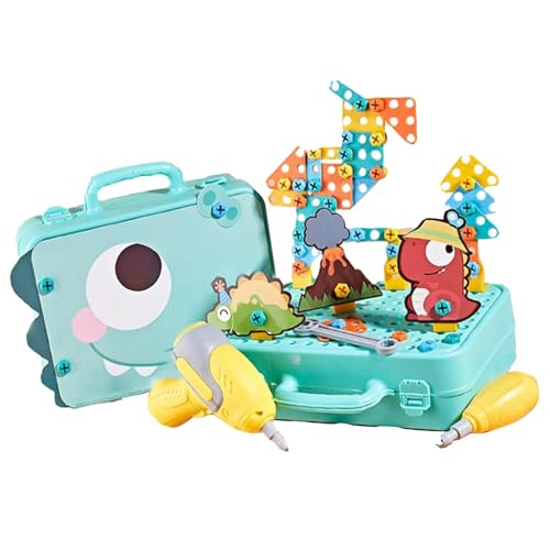 Toolbox – Creativity Tool Box | Toolbox for Kids | Puzzle Simulated Drill Screw Tool Creativity Tool Box Educational Toy Simulated Drill and Screw Toys Screw Tool Box Pretended Role Play Toy for Kids Toolbox – Creativity Tool Box | Toolbox for Kids | Puzzle Simulated Drill Screw Tool Creativity Tool Box Educational Toy Simulated Drill and Screw Toys Screw Tool Box Pretended Role Play Toy for Kids von Générique