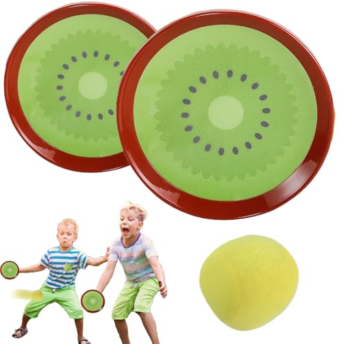 Toss and Catch Ball Game, Kid's Catch Toy Set, Sensory Parent-Child Outdoor Play, Lightweight Soft Balls, Easy-Grip Design, mehrfarbig, für , Mädchen, Kinder, Easter Basket Stuffer Toss and Catch Ball Game, Kid's Catch Toy Set, Sensory Parent-Child Outdoor Play, Lightweight Soft Balls, Easy-Grip Design, mehrfarbig, für , Mädchen, Kinder, Easter Basket Stuffer von Générique