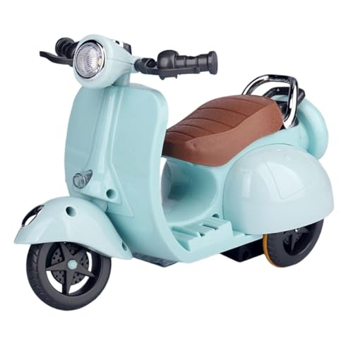 Toy Motorrad für – Miniatur-Motorrad für Spielzeugfiguren, Licht und Sound | 360 ° drehbares Wasserfall-Motorrad, elektrisches Spielzeug-Motorrad für fantasievolles Spielen von Générique