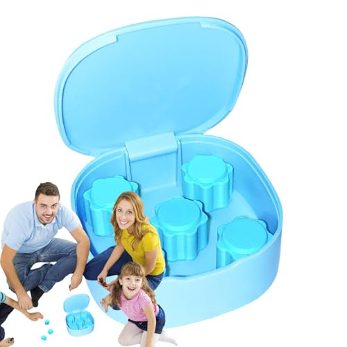 Traditional Tossing Game, Pebble Catching Interactive Folk Table Game, Family Travel Toys Stone Set for Indoor Outdoor Gathering, Birthday Fun 0,79 x 0,59 Zoll von Générique