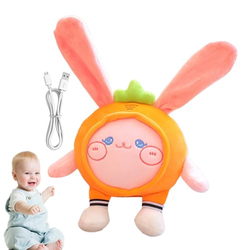 Tragbare Plüsch-Soundmaschine, Plüsch-Spielzeuge für Babys | Singen von Plüschtieren | Spielzeug mit Musik und Vibrationen, USB-Sensorik für Babys, Kompasstiere von Générique