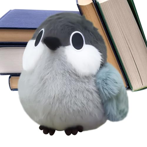 Vögel Plüschtiere | Weicher Tisch, dekoratives Modell, flauschiges Tier, Dekoration und Sammlung für Büro, Sofa, Schlafzimmer, Schlafzimmer, Schlafzimmer, Wohnzimmer, ideal als Geschenk oder AC Vögel Plüschtiere | Weicher Tisch, dekoratives Modell, flauschiges Tier, Dekoration und Sammlung für Büro, Sofa, Schlafzimmer, Schlafzimmer, Schlafzimmer, Wohnzimmer, ideal als Geschenk oder AC von Générique