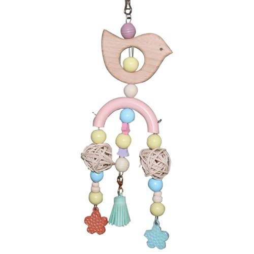 Vogelspielzeug, Kauspielzeug für Wellensittiche, Papageienkäfig, mehrfarbiges Spielzeug für Papageien, Sittiche, Nymphensittiche, Nymphensittiche, Aras und Vögel Vogelspielzeug, Kauspielzeug für Wellensittiche, Papageienkäfig, mehrfarbiges Spielzeug für Papageien, Sittiche, Nymphensittiche, Nymphensittiche, Aras und Vögel von Générique