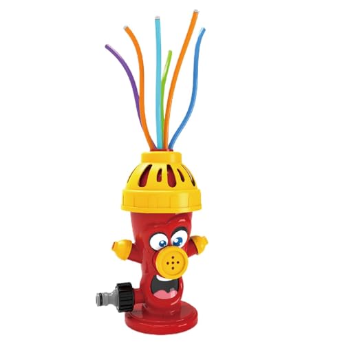 Wasserspritzer-Spielzeug – Sprinkler im Birnen-Stil beim Rotieren, lustiges Outdoor-Sprühspielzeug | Buntes Sommerwasser-Aktivitätsspielzeug mit rotierenden Bewässerungsköpfen für die von Générique