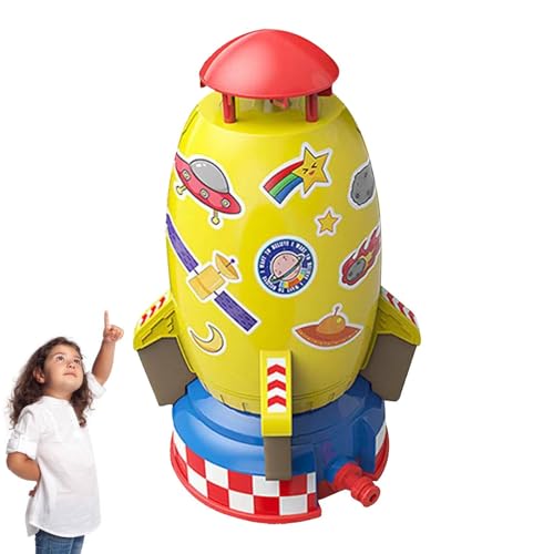 Wassersprühspielzeug – Bewässerungsspielzeug, Raketenverschwendung Swirl, Wassersprinkler für Kinder und Kleinkinder, Gartenschlauch für den Außenbereich, Spiel im Freien für Kinder Wassersprühspielzeug – Bewässerungsspielzeug, Raketenverschwendung Swirl, Wassersprinkler für Kinder und Kleinkinder, Gartenschlauch für den Außenbereich, Spiel im Freien für Kinder von Générique
