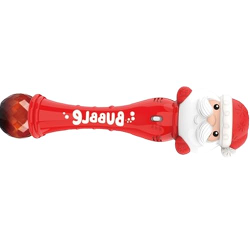 Weihnachtsblasenspielzeug | Weihnachtsmann-Blasenblasenmaschine mit Lichtern | Automatische Seifenblasenmaschine mit farbiger Beleuchtung | Lustige elektrische Seifenblasenmaschine für und Erwachsene Weihnachtsblasenspielzeug | Weihnachtsmann-Blasenblasenmaschine mit Lichtern | Automatische Seifenblasenmaschine mit farbiger Beleuchtung | Lustige elektrische Seifenblasenmaschine für und Erwachsene von Générique