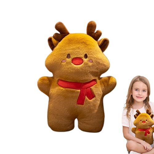 Weihnachtsplüschpuppen, Weihnachtsplüschtiere für | 17,72 Zoll Weihnachts-Plüschtier – handgefertigte Plüsch-Urlaubsfigur, weiches Weihnachtsplüsch-Ornament für die Dekoration der sa Weihnachtsplüschpuppen, Weihnachtsplüschtiere für | 17,72 Zoll Weihnachts-Plüschtier – handgefertigte Plüsch-Urlaubsfigur, weiches Weihnachtsplüsch-Ornament für die Dekoration der sa von Générique