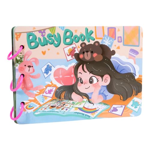 Wiederverwendbares Stickerbuch für Kleinkinder, Reiseaufkleberbücher für Kinder, Reise-Aktivitätenbuch für Interaktives | Lernspielzeug zum Lernen, leise, wiederverwendbar von Générique