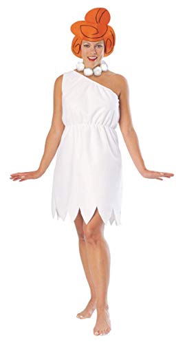 Rubie's Wilma Flintstone Damenkostüm Familie Feuerstein Weiß-orange One Size Maskerade Rubie's Wilma Flintstone Damenkostüm Familie Feuerstein Weiß-orange One Size Maskerade von Rubies