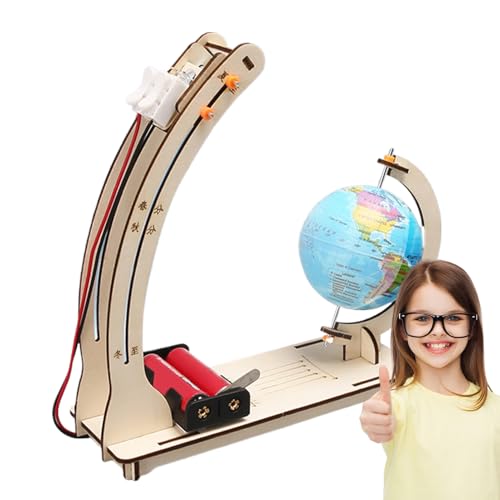 Wissenschaftliche Modellbausätze für wissenschaftliche Experimente | Satellitenmodell-Ersteller-Set aus Holz | STEM Science Construction Toys für Kinder Wissenschaftliche Modellbausätze für wissenschaftliche Experimente | Satellitenmodell-Ersteller-Set aus Holz | STEM Science Construction Toys für Kinder von Générique