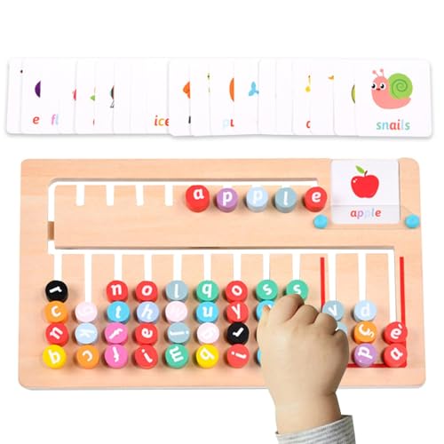 Wörter aus der Sicht Flash-Karten – Lernbuchstaben-Puzzle | Rechtschreibungsaktivität für Kleinkinder, Holzbuchstaben, Lernpuzzle Board, passendes Puzzlespiel, Lernspielzeug für Kinder Wörter aus der Sicht Flash-Karten – Lernbuchstaben-Puzzle | Rechtschreibungsaktivität für Kleinkinder, Holzbuchstaben, Lernpuzzle Board, passendes Puzzlespiel, Lernspielzeug für Kinder von Générique