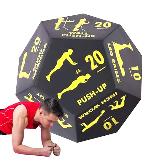 Würfeln für Workouts, Trainingswürfel | Fitness-Übungswürfel – Tragbares Krafttrainingswerkzeug für das Outdoor-Reise-Sportteam zu Hause von Générique