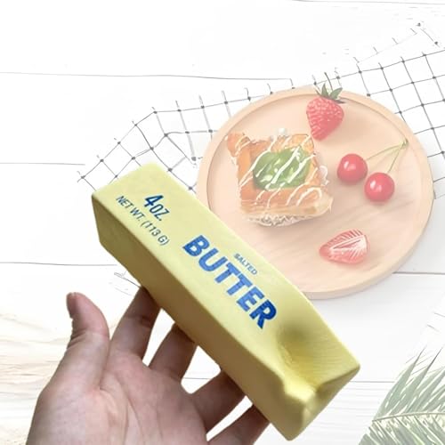 1/2/3 Stück Squishy Butter Spielzeug Squeeze, Soft Squishy, Taba Squishy, Stressabbau Spielzeug, Antistress Spielzeug, Squishy Squeeze Spielzeug für Erwachsene und Kinder (1 Stück) von Generisch