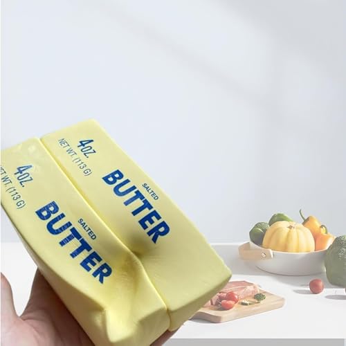 1/2/3 Stück Squishy Butter Spielzeug Squeeze, Soft Squishy, Taba Squishy, Stressabbau Spielzeug, Antistress Spielzeug, Squishy Squeeze Spielzeug für Erwachsene und Kinder (2 Stück) von Generisch