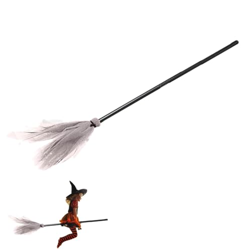 1/5 Stück Fliegender Hexenbesen - Halloween Hexenbesen | Zauberer Fliegender Besenstiel | Cosplay Besen Prop Hexe Fliegen Besen Besen Requisiten Für Halloween Kostüm Party Liefert 1/5 Stück Fliegender Hexenbesen - Halloween Hexenbesen | Zauberer Fliegender Besenstiel | Cosplay Besen Prop Hexe Fliegen Besen Besen Requisiten Für Halloween Kostüm Party Liefert von Generisch