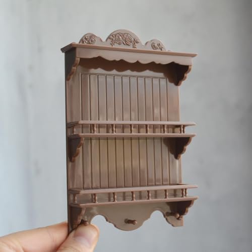 1/6 Maßstab Mini Puppenhaus Möbel Zubehör Hänge Schrank und Dish Rack Modell Spielzeug 1/6 Maßstab Mini Puppenhaus Möbel Zubehör Hänge Schrank und Dish Rack Modell Spielzeug von Generisch