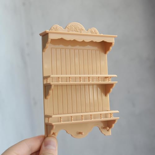 1/6 Maßstab Mini Puppenhaus Möbel Zubehör Hänge Schrank und Dish Rack Modell Spielzeug 1/6 Maßstab Mini Puppenhaus Möbel Zubehör Hänge Schrank und Dish Rack Modell Spielzeug von Generisch