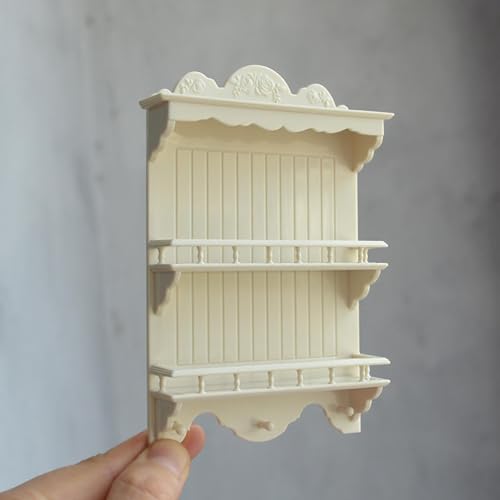 1/6 Maßstab Mini Puppenhaus Möbel Zubehör Hänge Schrank und Dish Rack Modell Spielzeug 1/6 Maßstab Mini Puppenhaus Möbel Zubehör Hänge Schrank und Dish Rack Modell Spielzeug von Generisch