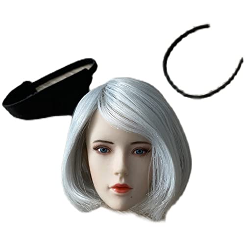 1/6 Maßstab Weiblicher Kopf Sculpt, Schönheit Anime Girl Kopf Geschnitzt Spielzeug für 12 Zoll Action Figuren Körper 1/6 Maßstab Weiblicher Kopf Sculpt, Schönheit Anime Girl Kopf Geschnitzt Spielzeug für 12 Zoll Action Figuren Körper von Generisch