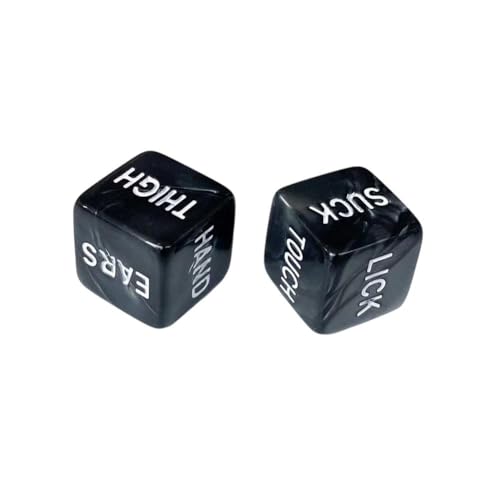 1 Paar leuchtende Liebeswürfel – romantische Paarspiele für Erwachsene – lustiges Party-Brettspiel für Paare, leuchtendes N2i8 mit von Generisch