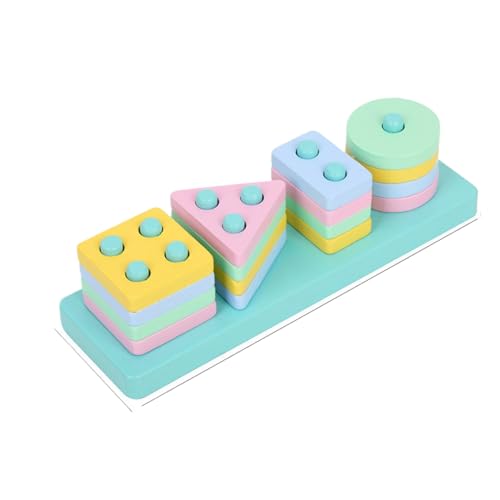 1 Set Holz Musical Kit Montessori Baby Spielzeug Xylophon Rassel Drum Bell 3D Puzzles sensorische Lern Geschenke für 0-12 Monate von Generisch