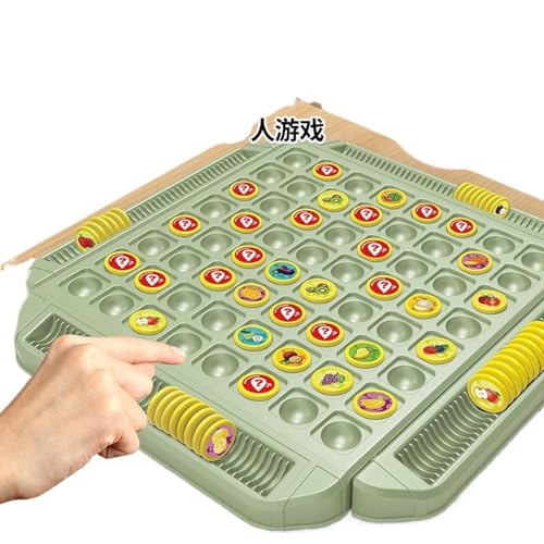 1 Set logisches Denken kognitive interaktive Eltern-Kind-Spiele, Fruit Flip Memory Match Challenge, Strategie-Brettspiel für die Gehirnent wicklung 1 Set logisches Denken kognitive interaktive Eltern-Kind-Spiele, Fruit Flip Memory Match Challenge, Strategie-Brettspiel für die Gehirnent wicklung von Generisch