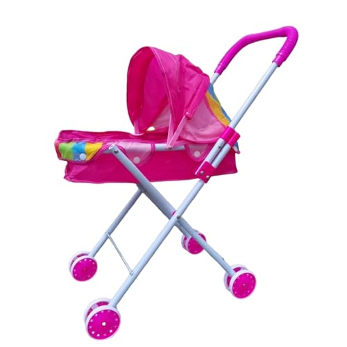 1 Stück Bunte große Kapazität stabile leichte Puppe Handwagen Spielzeug für Jungen Mädchen Puppen Pram Eisen Faltbarer Kinderwagen 1 Stück Bunte große Kapazität stabile leichte Puppe Handwagen Spielzeug für Jungen Mädchen Puppen Pram Eisen Faltbarer Kinderwagen von Generisch