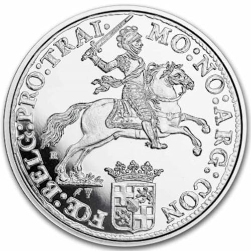 1 Unze Silbermünze Holland Leeuwendaaler Lion - Restrike 2023-1 Oz Silber Silver in Kapsel nur 10.000 Stück Silver Top Zustand! von Generisch
