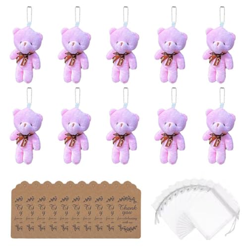 10 Set kleiner Bär, kleine Taschen-Plüschbären, Geschenk, inspirierendes Geschenk mit S-Karte, Mini-Bären-Umarmung 10 Set kleiner Bär, kleine Taschen-Plüschbären, Geschenk, inspirierendes Geschenk mit S-Karte, Mini-Bären-Umarmung von Generisch